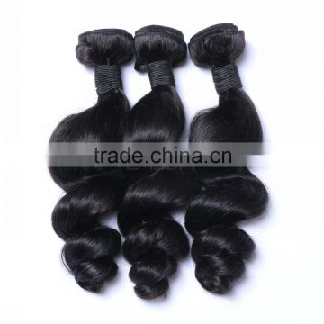 Loose wavy human tasha hair weave in hair extension no tangle no shed human hair weave