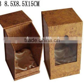 Special Design Perfume Gift Paper Packaging box Wholesale with clear PVC window W13