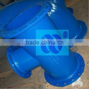 DCI All Flanged Tee For Ductile Iron Pipe