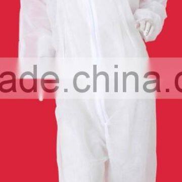 Disposable PP/SMS/PE Coated PP/Microporous Coverall Overall Suit photo-3