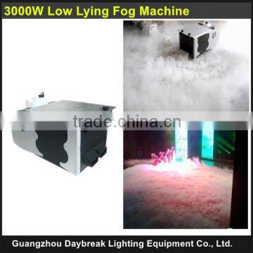 3000w low lying fog machine DMX low smoking machine with remote control Best for stage show concert wedding low ground