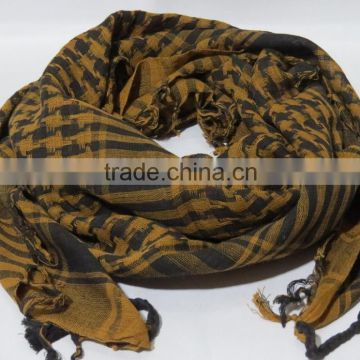 Army Shemagh checkered sports scarves cheap price arafat head scarf