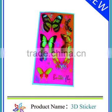 Beautiful 4x4 kids 3D Lenticular Sticker