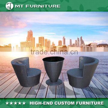 space saving plastic chair garden furniture