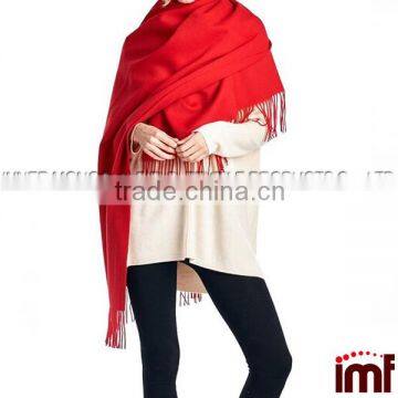 100% Lambswool Women Oversized Large Scarf Shawl (Various Colors and Designs)