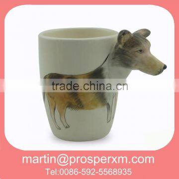 Animal 3D ceramic mug wholesale