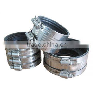 8 Inch Heavy Duty A Type No Hub Rubber Flex Coupling With SS304 photo-5
