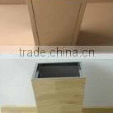 Tapered 1.2MM Thick Tall Stainless Steel Pots, Large Chinese Garden Pots, Giant Garden Pots