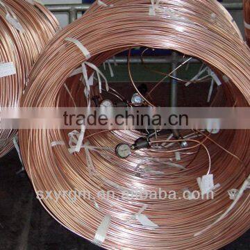 Refrigerator parts copper coated double walled tubing