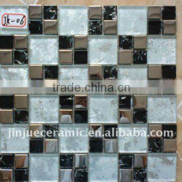 flower border tiles glass mosaic tile design