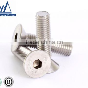 stainless steel countersunk head screws