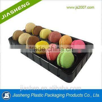 custom plastic macaron box packaging with blister tray                        
                                                Quality Choice