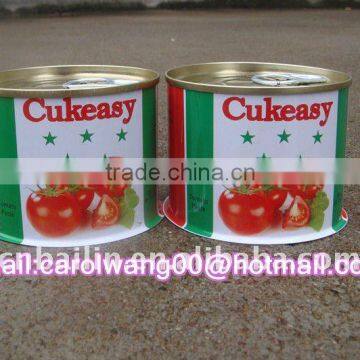 new crop 210g tomato ketchup with favorable price and high quality