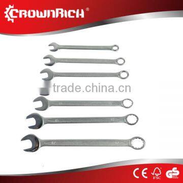 high quality combination wrench 23mm with chrome plated/Pearl nickel/satin finish