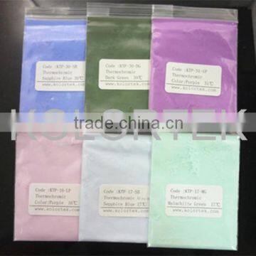 Kolortek Temperature Sensitive Pigments, Thermochromic Powders