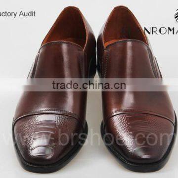 New Arrival Italian Men Leather Shoes Italian Leather Slip on Men Shoes photo-5