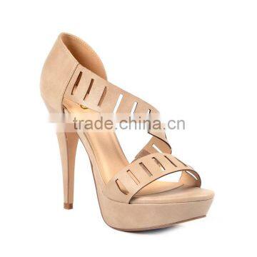 Club sexy ultra high heels pumps waterproof pumps sandals hairtail mouth Korean all- match lady shoes                        
                                                Quality Choice