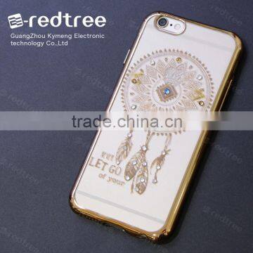 Elegant Rhinestones Electroplate Cell Phone Covers for Iphones 6s 7