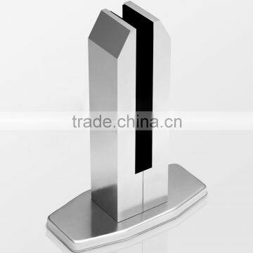 Square Frameless Glass Aluminum Spigots & Pool Fence Clamp& Glass Balustrade