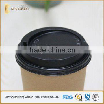Top Quality Hot Coffee Paper Cup PS Lid Cover
