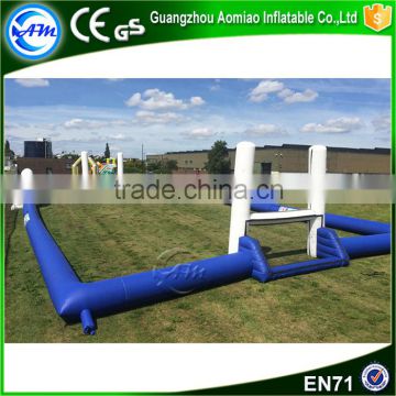 Good quality PVC material soap soccer field paintball fields for sale