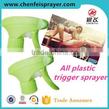 Custom 28 410 manufactory direct sales chemical all plastic trigger sprayer for car clean