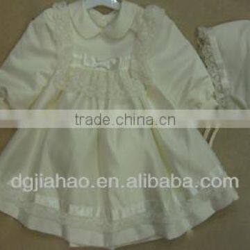 Fashionable pretty breathable christening dress