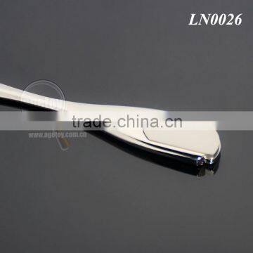 Zinc Alloy High Polished Promotional Blank Silver Color Metal Manual Letter Opener photo-3