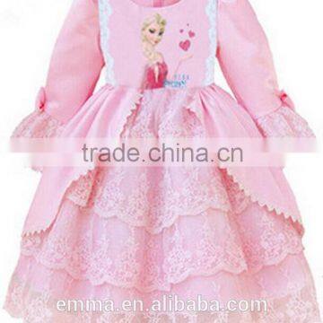 High quality frozen elsa dress for gilr dress up BC2131