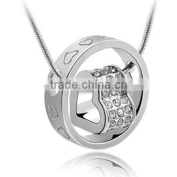 2015 graceful necklace/heart necklace in the round