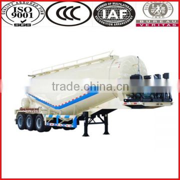 China supply low price 48m3 bulk cement tanker trailer for sale