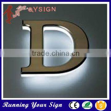 Cheap fresh style bright LED acrylic channel letter sign