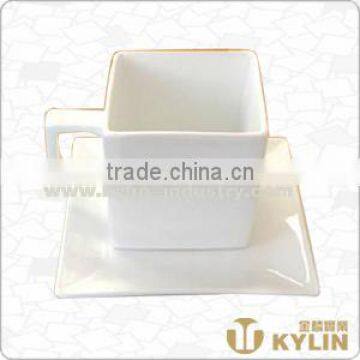 Ceramic Coffee Cup&Saucer