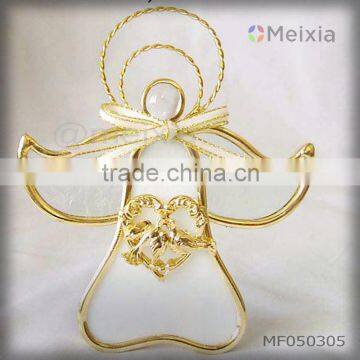 MF050305 tiffany style stained glass angel wholesale glass christmas ornaments