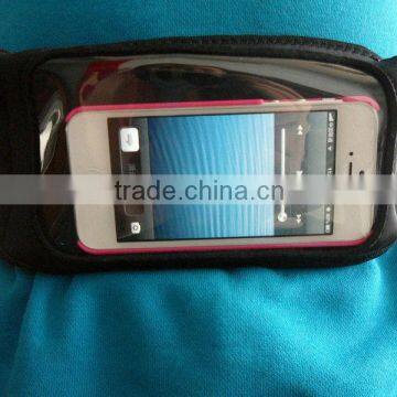 Wholesale Custom Sport Waistbag Cellphone/Factory Comfortable Sport Gym Waistbag for Cellphone/ Mobile Phone Waistbag photo-1