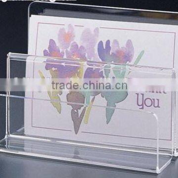 Clear acrylic document display holder