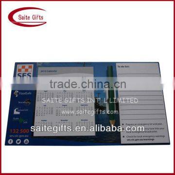 Customized promotional offset printed fridge magnet with notepad