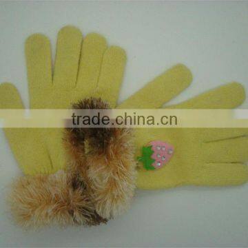 Boxi-High quality women wool gloves