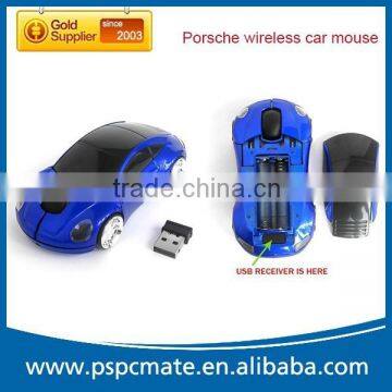 Customized Promotional Gift Laptop 2.4G Wireless Car Shape Mouse
