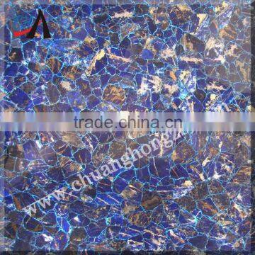 Sodalite semi precious stone slab for wall tile,table top,floor tile