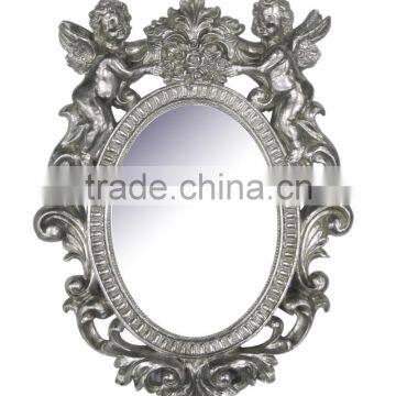 Unique silver beauty salon elegant wall mirrors