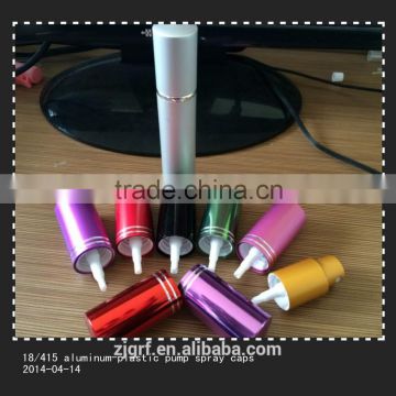 all colors nre design good quality best price pump spray fine mist plastic aluminum perfume atomizer