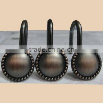 Eco-friendly Metal Shower Curtain Hooks/Curtain Hook, Shower Hook, Shower Curtain Hook/ Hotel Fashion Shower Curtain Hooks photo-2