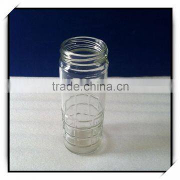 260ml glass jam jar with lid wholesale