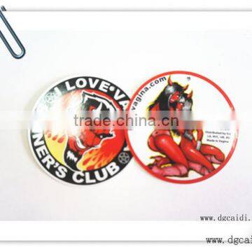 Delegent circular paper hang tag for different type garment