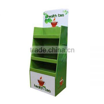 Tea Bag Cardboard Display Shelf