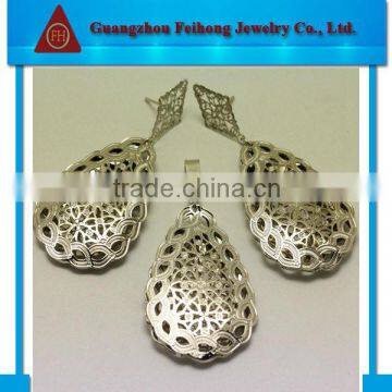 Wholesale cheap best product silver long drop earring