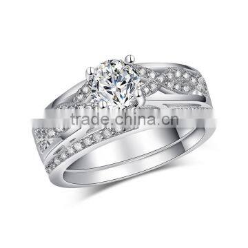 Hot sale Genuine 925 sterling silver ring , latest design wholesale silver jewelry