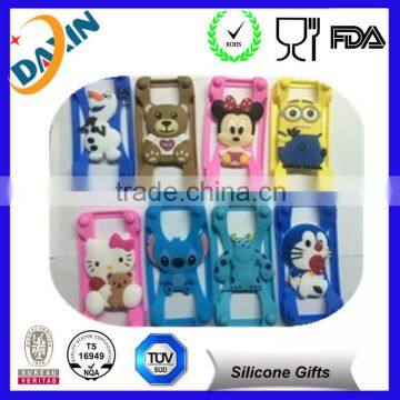 colorful silicone rubber wholesale cell phone case