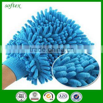 Microfiber Car Wash Mitt Chenille Glove Wash Car photo-2